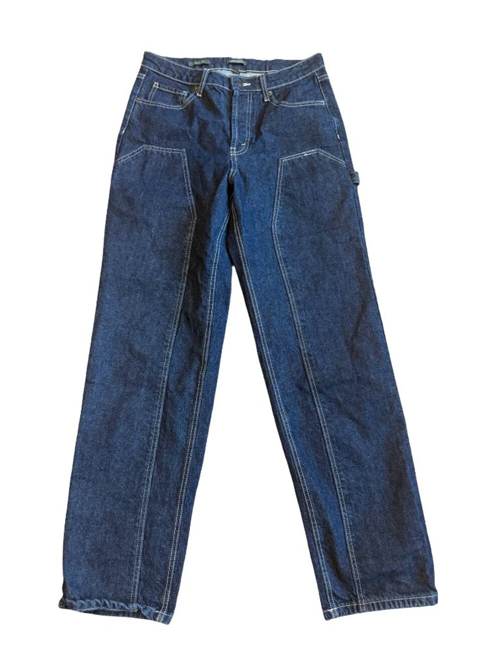 Wild Fable High Rise Straight Dark Wash Denim Jeans Cotton Size 8 Women's